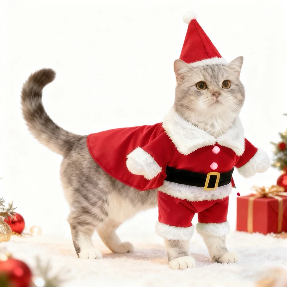 Santa Paws Costume